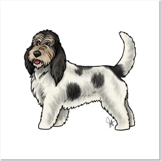 Dog - Grand Basset Griffon Vendeen - Black and Tan Posters and Art